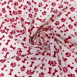 Tessuto Americano per Patchwork Puro Cotone "Asprin dot sand and beige" - Al metro