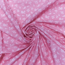 Tessuto Americano per Patchwork Puro Cotone "White ditsy floral" - Al metro