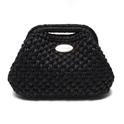 Crazy bag with fringes - Complete DIY crochet bag kit