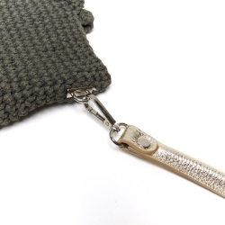 Paillettes en cuir verni véritable pour sacs - Diamètre 3 cm - Lot de 20