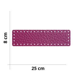 Paillettes in vera pelle verniciata per Borse - Misura ⌀ 3 cm - Pacco da 20 pz