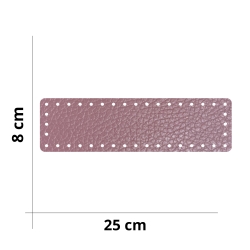Fibbia per borse in vera pelle Italia - Misura 20x9 cm