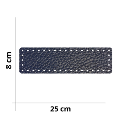 Fibbia per borse in vera pelle Italia - Misura 20x9 cm