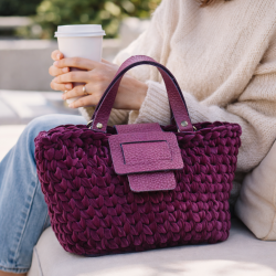 Sac Big Dani Winter - Kit complet en tissu damassé