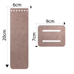 Poignée modulable en simili cuir pour sacs - Taille 33x2 cm