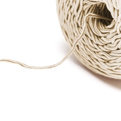 Manico per borse in tessuto finta pelle intrecciato con moschettoni - Misura 60x2 cm