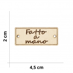 Rectangular wooden...