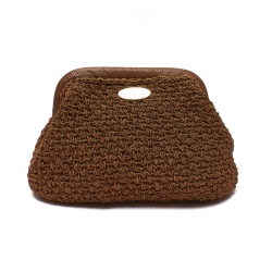 Mini Clutch Greta - Kit borsa all'uncinetto cordino Silk Bag