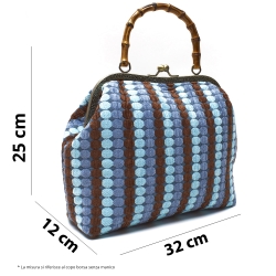 Luise Bag - Damask Fabric...