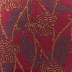 Pannello Tessuto Damascato Jacquard Floreale - Misura 70x35 cm