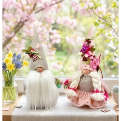 Gnomi di Primavera Rosa -...