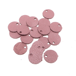 Paillettes in vera pelle per Borse - Misura ⌀ 3 - Pacco da 20 pz
