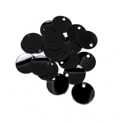 Paillettes in vera pelle verniciata per Borse - Misura ⌀ 3 cm - Pacco da 20 pz