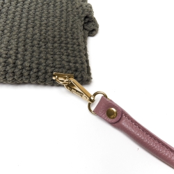 Boucle en cuir véritable - Taille 20x9